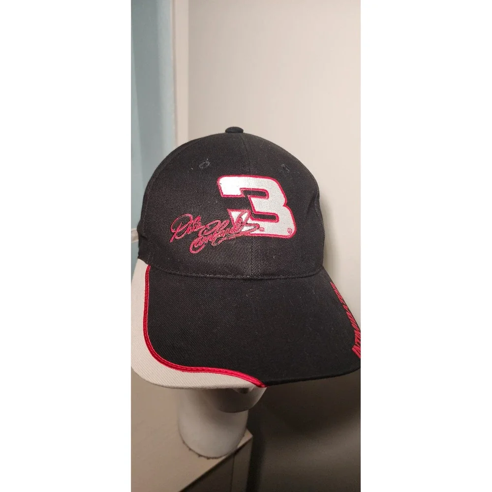 VTG Dale Earnhardt #3 Intimidator NASCAR Hat Chase Authentics Black Adjustable
